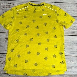 Mens Nike Running Dri-FIT Miler Wild Run Mesh T-shirt